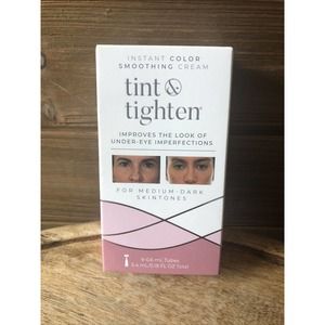 TINT & TIGHTEN [NIB] MEDIUM/Dark INSTANT COLOR/FINELINE/Swelling Correction